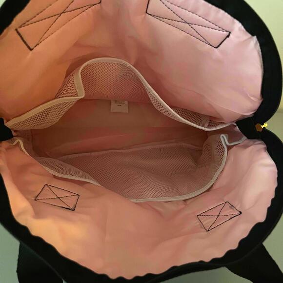 Lesportsac Black Embroidery Double Trouble Backpack NWT - Picture 4 of 5